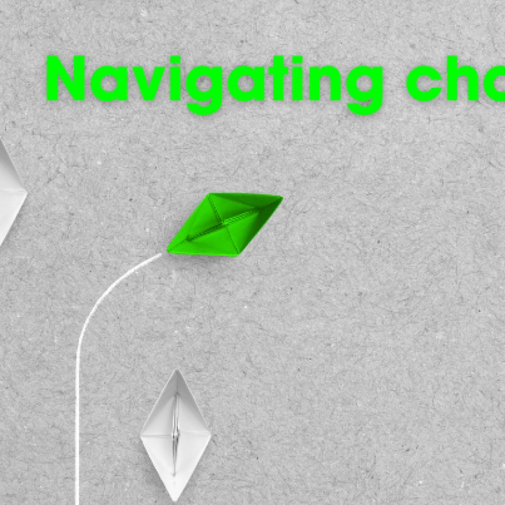 Advice to individuals and organisations navigating change
